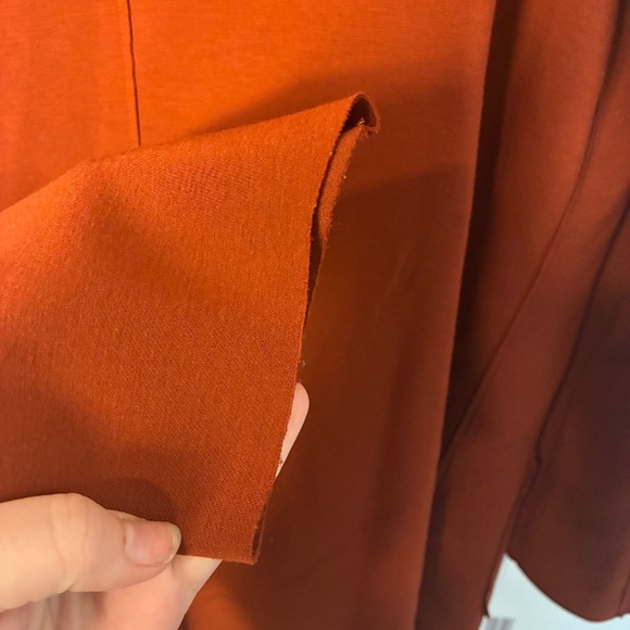 Carolina Belle Montreal Burst Orange Cardigan Jacket - Picture 5 of 8